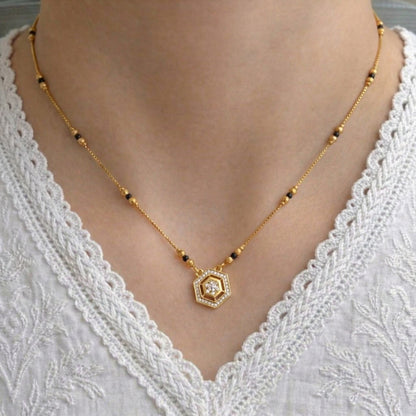 Disha Gold Plated Mangalsutra