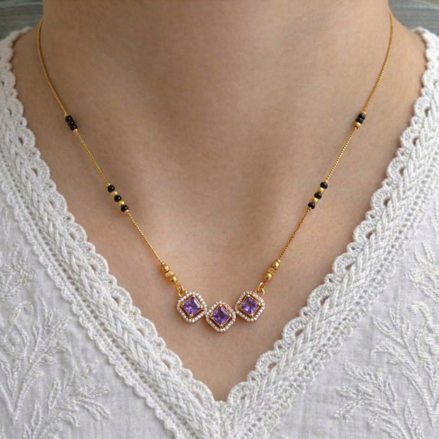 Karishma Gold Plated Mangalsutra