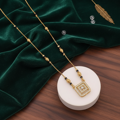 Diya Gold Plated Mangalsutra