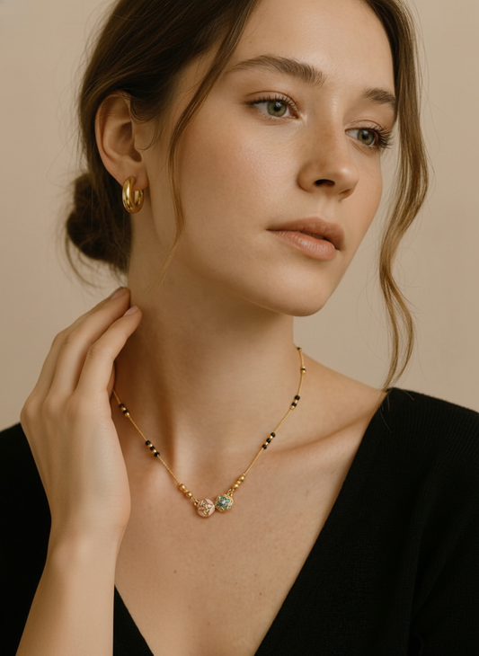 Aaradhya Gold Plated Mangalsutra