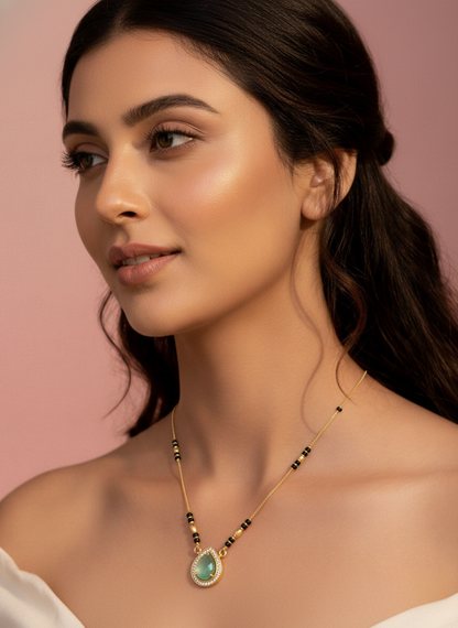 Inaaya Gold Plated Mangalsutra