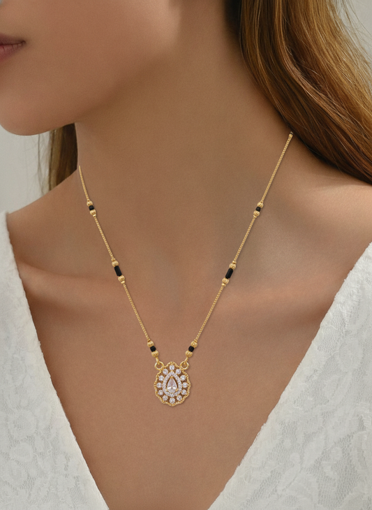 Meera Gold Plated Mangalsutra
