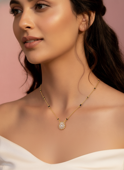 Meera Gold Plated Mangalsutra