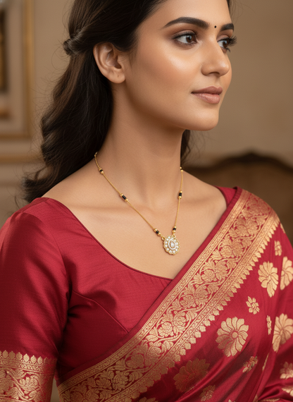 Meera Gold Plated Mangalsutra