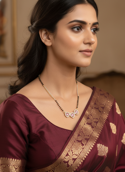Alisha Gold Plated Mangalsutra