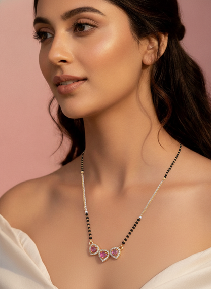 Alisha Gold Plated Mangalsutra