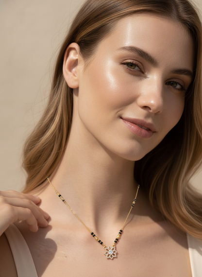 Esha Gold Plated Mangalsutra