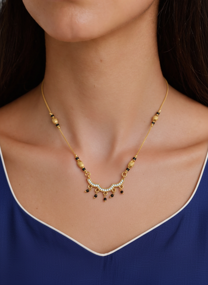 Aashvi Gold Plated Mangalsutra