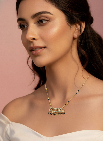 Aria Gold Plated Mangalsutra