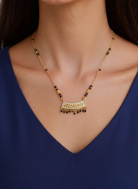 Anvika Gold Plated Mangalsutra