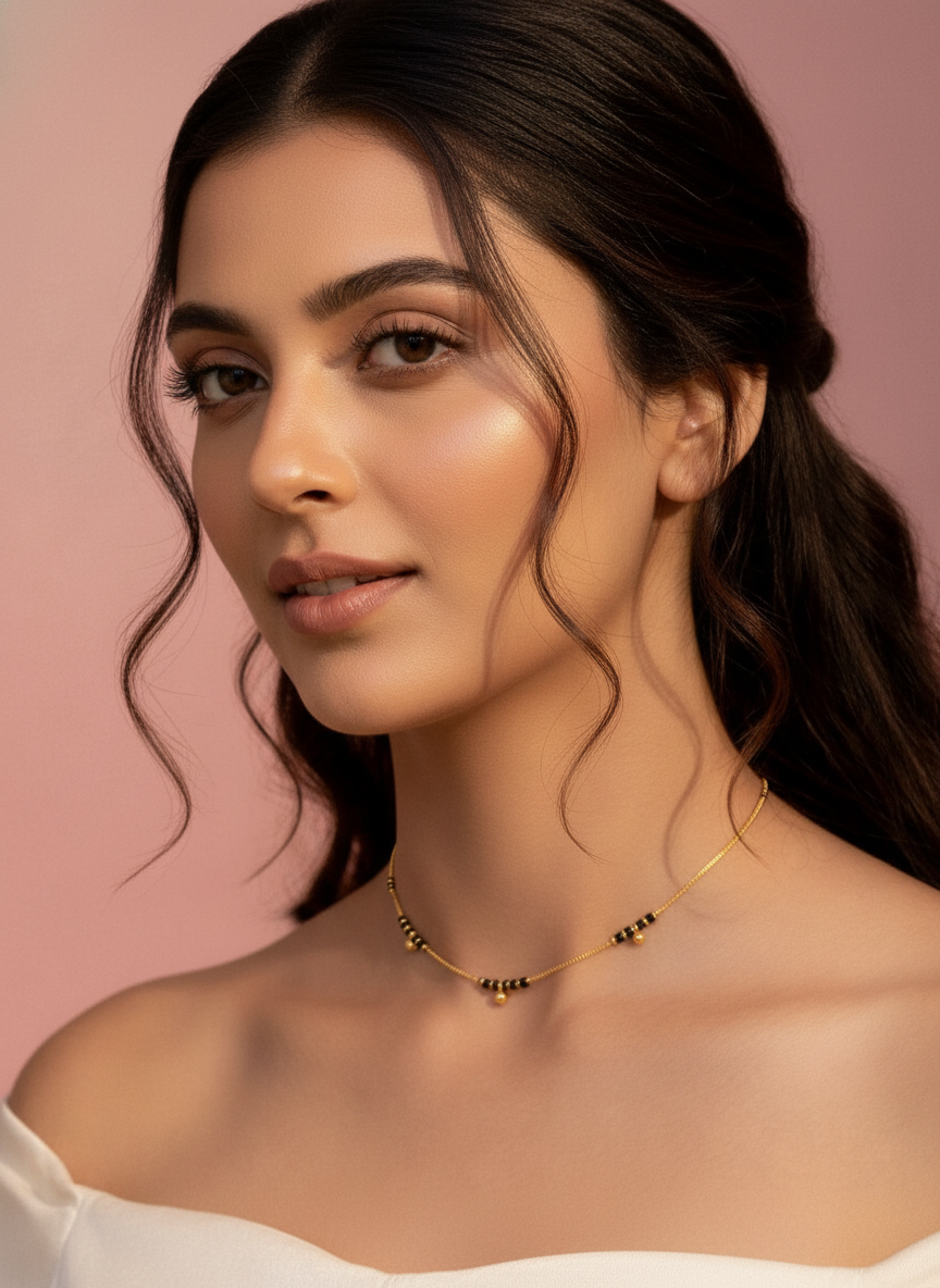 Aashi Gold Plated Mangalsutra