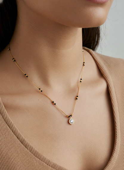Aarvi Gold Plated Mangalsutra