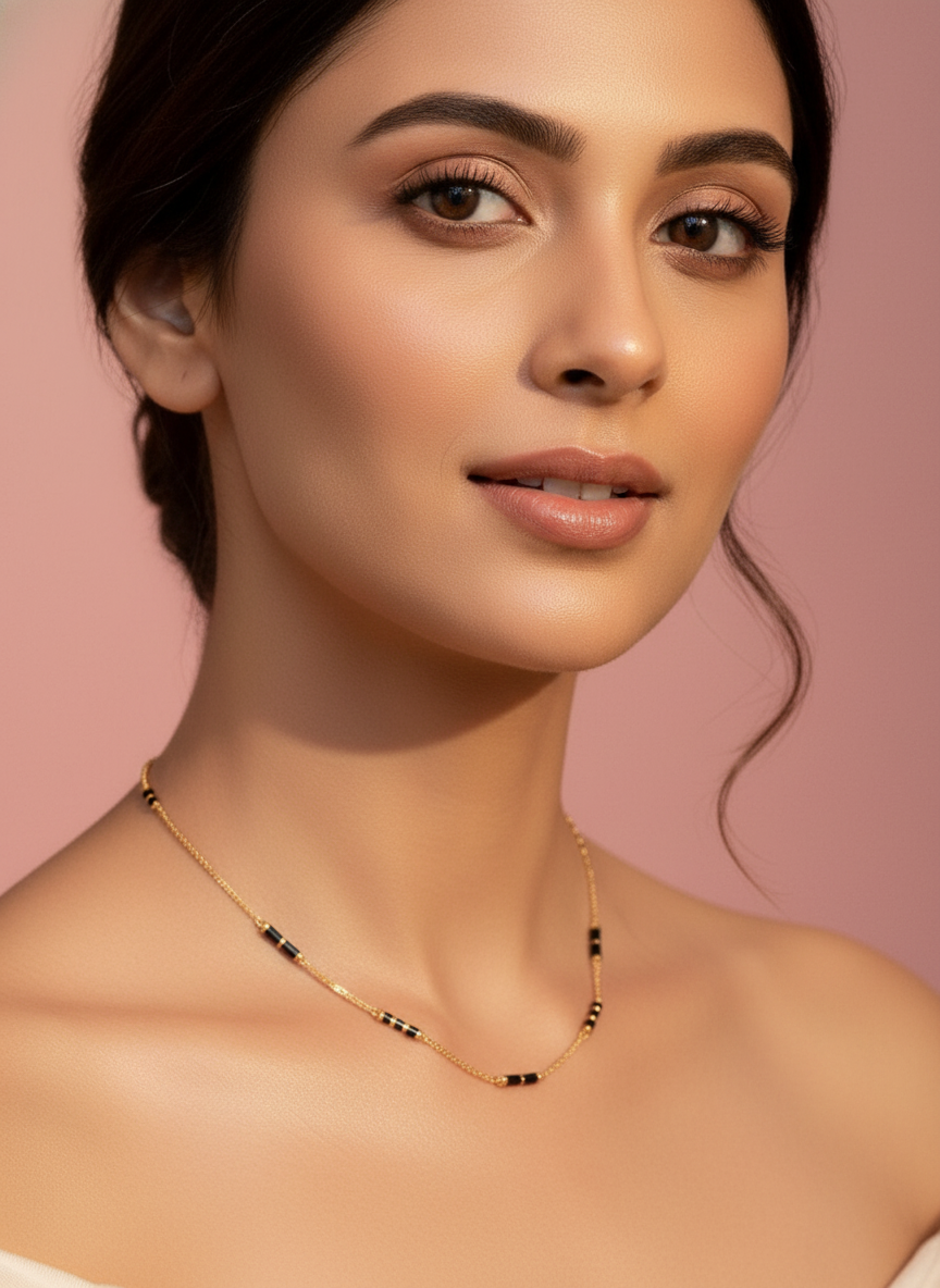Sitara Gold Plated Mangalsutra