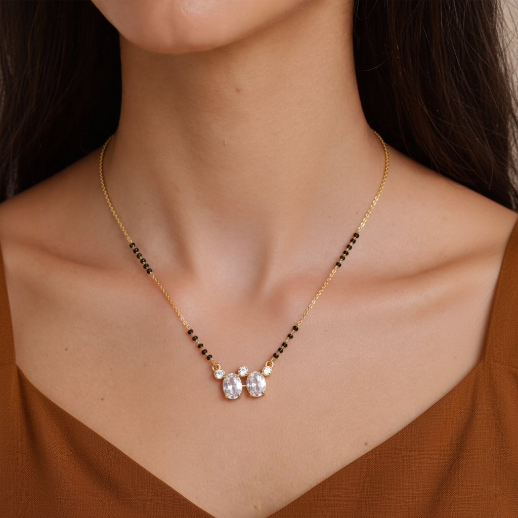 Bhavya Gold Plated Mangalsutra