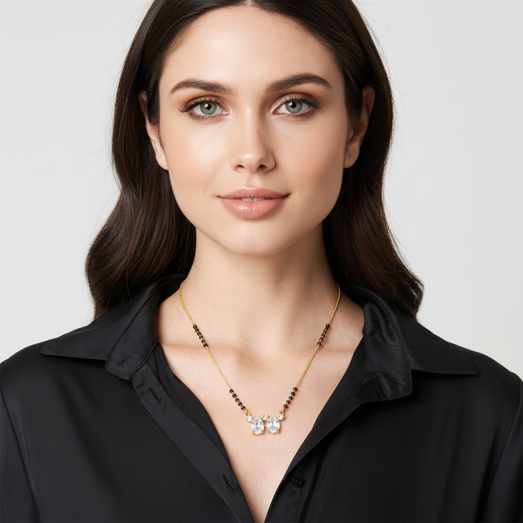 Bhavya Gold Plated Mangalsutra