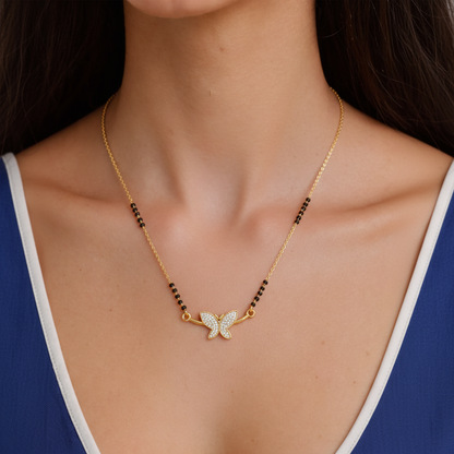Shloka Gold Plated Mangalsutra