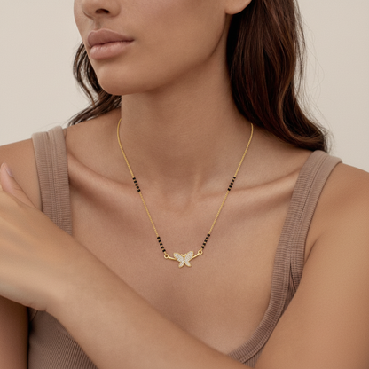 Shloka Gold Plated Mangalsutra
