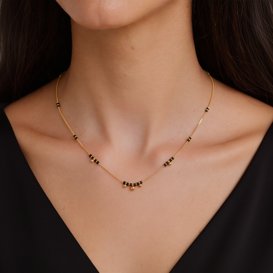 Snehal Gold Plated Mangalsutra