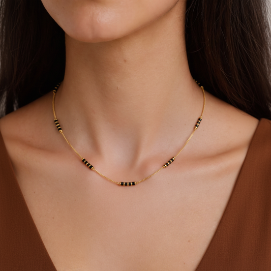 Komal Gold Plated Mangalsutra