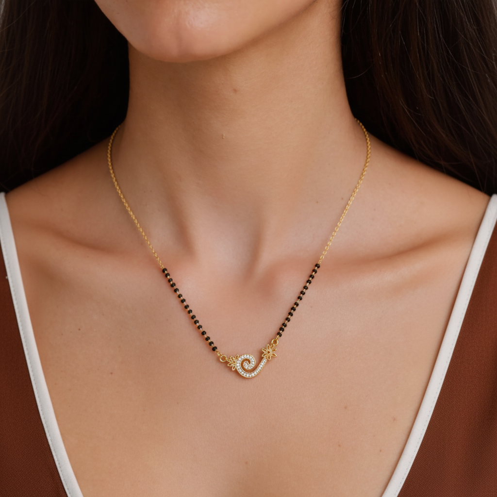 Apeksha Gold Plated Mangalsutra