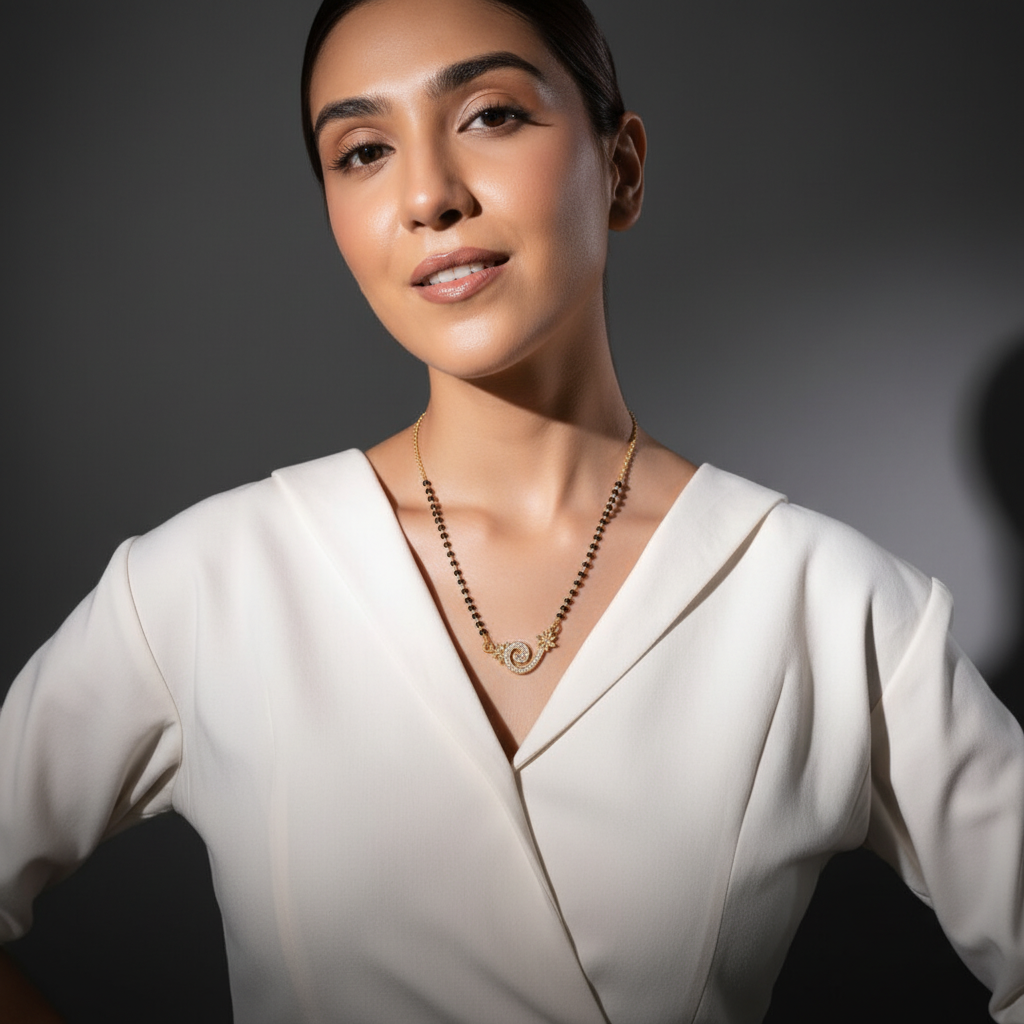 Apeksha Gold Plated Mangalsutra