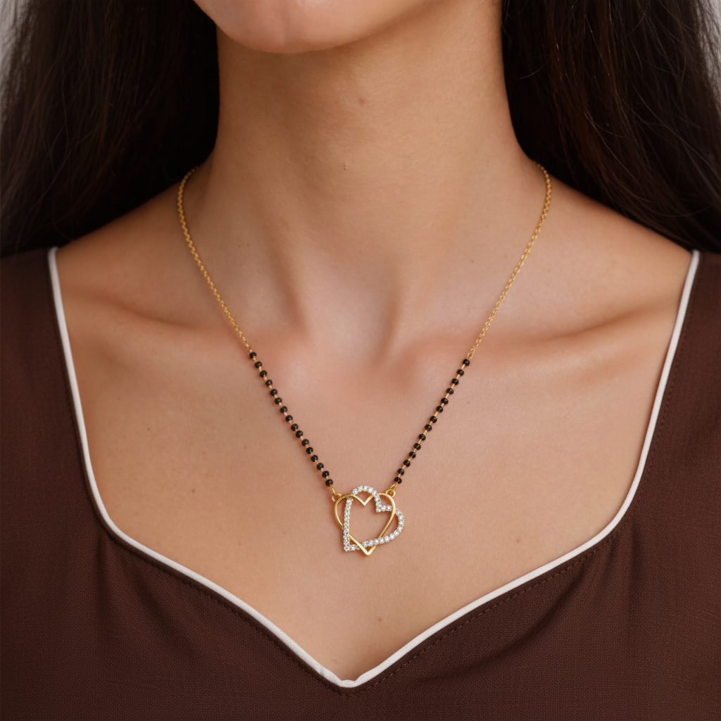 Indira Gold Plated Mangalsutra