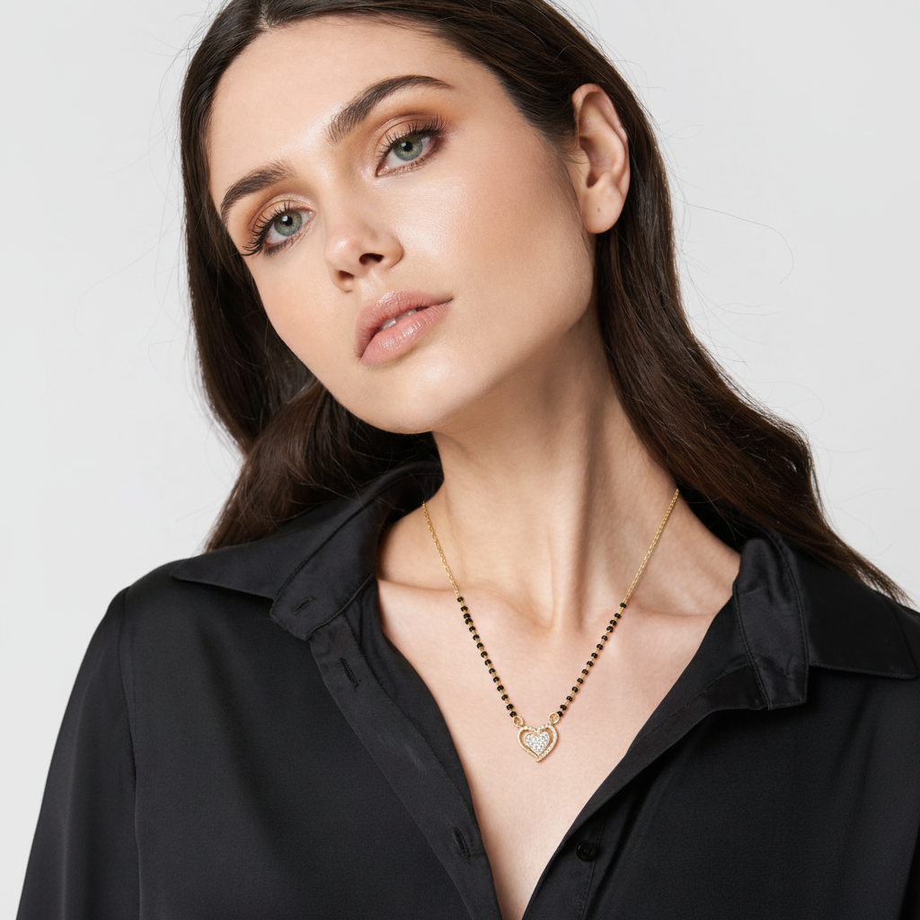Juhi Gold Plated Mangalsutra