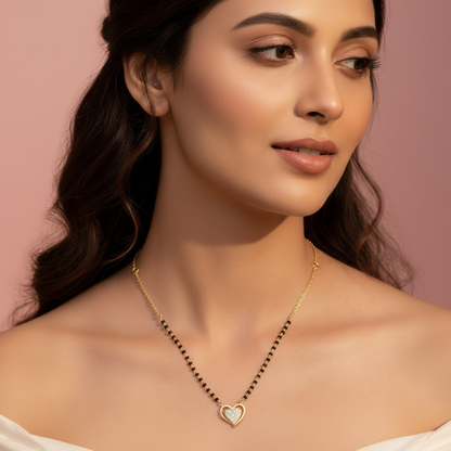 Juhi Gold Plated Mangalsutra