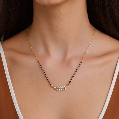Seema Gold Plated Mangalsutra