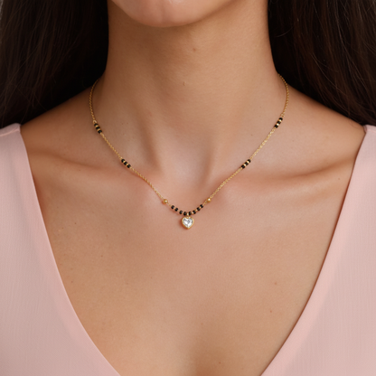 Sunita Gold Plated Mangalsutra