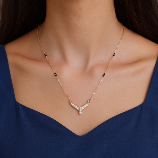 Zoya Gold Plated Mangalsutra