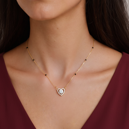 Sana Gold Plated Mangalsutra