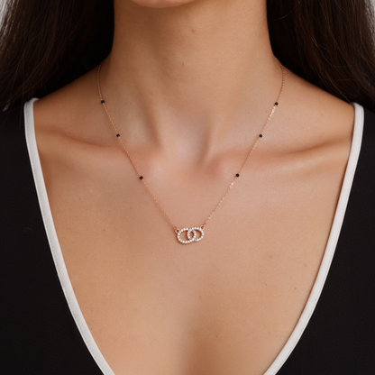 Amina Gold Plated Mangalsutra