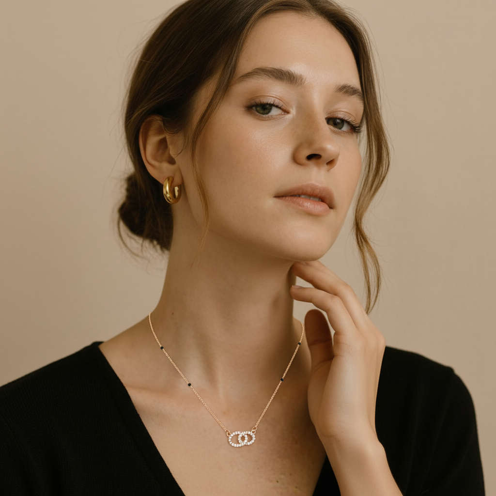 Amina Gold Plated Mangalsutra