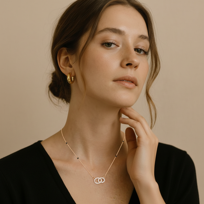 Amina Gold Plated Mangalsutra