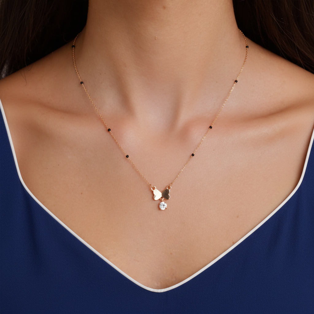 Riyana Gold Plated Mangalsutra
