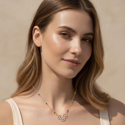 Ojasvi Gold Plated Mangalsutra