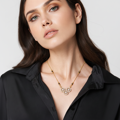 Ojasvi Gold Plated Mangalsutra