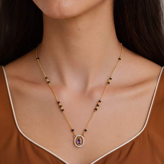 Sumedha Gold Plated Mangalsutra