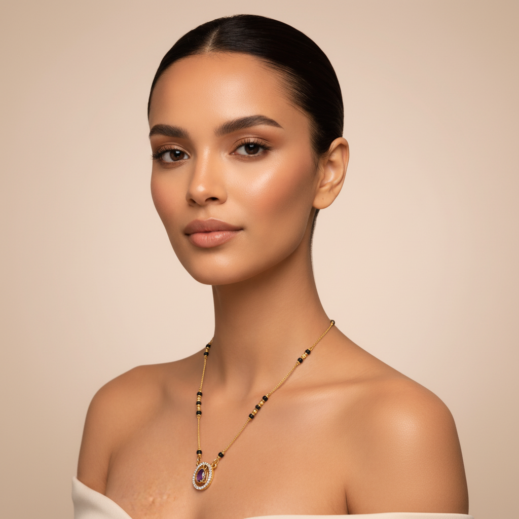 Sumedha Gold Plated Mangalsutra