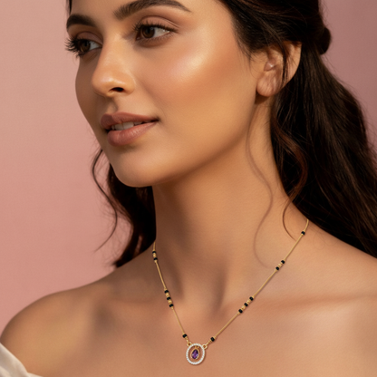 Sumedha Gold Plated Mangalsutra