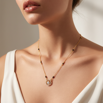 Sarika Gold Plated Mangalsutra