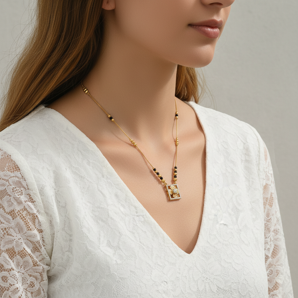 Chaitali Gold Plated Mangalsutra