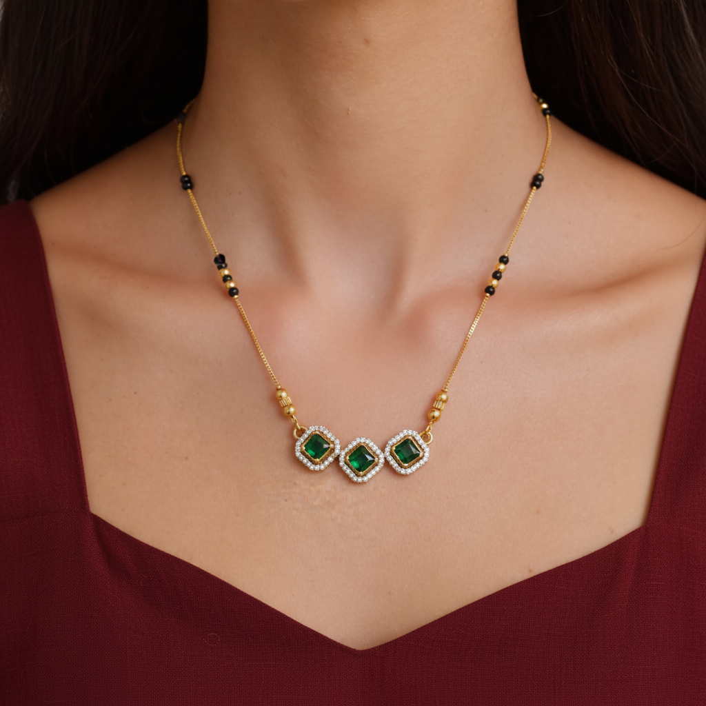 Madhuri Gold Plated Mangalsutra