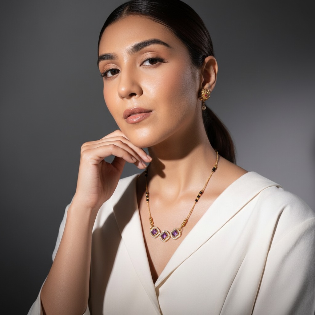 Karishma Gold Plated Mangalsutra