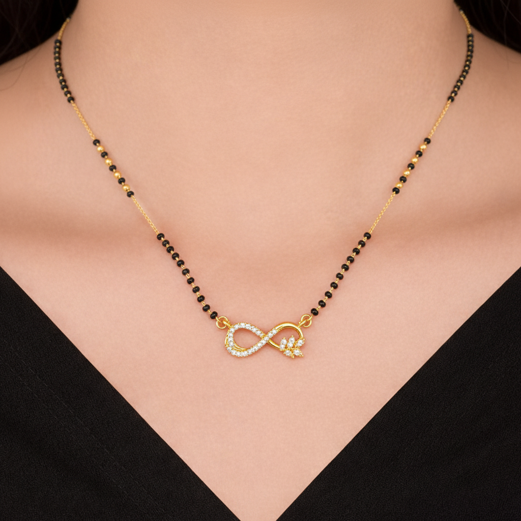 Jasmin Gold Plated Mangalsutra