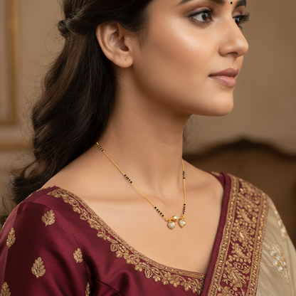 Aarohi Gold Plated Mangalsutra