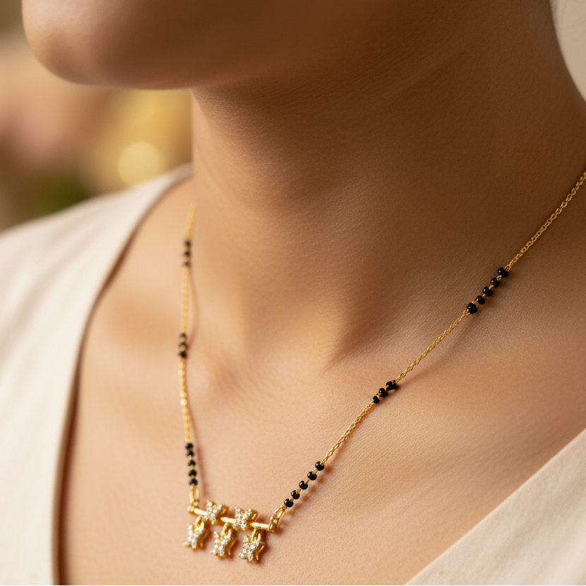 Myra Gold Plated Mangalsutra