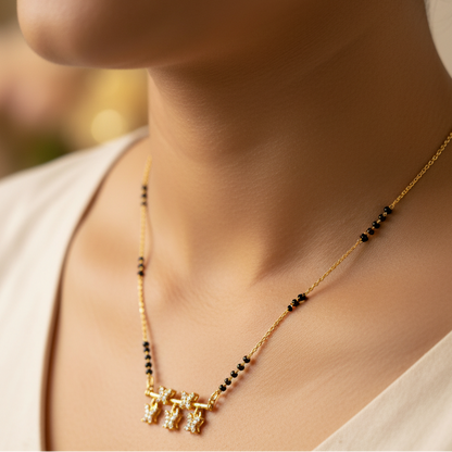 Myra Gold Plated Mangalsutra