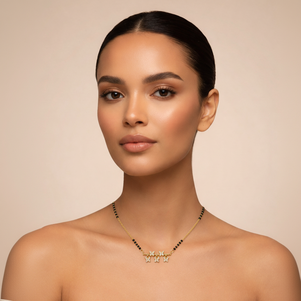 Myra Gold Plated Mangalsutra